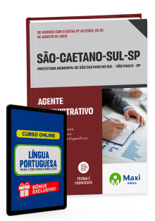 Apostila Prefeitura de São Caetano do Sul - SP - 2023
