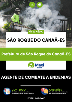 Apostila Prefeitura de São Roque do Canaã-ES