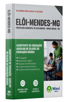 Apostila Prefeitura de Elói Mendes-MG 2024