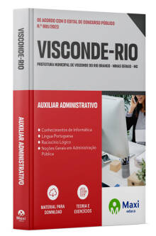Apostila Prefeitura de Visconde do Rio Branco-MG 2023
