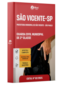 Apostila Prefeitura de São Vicente - SP