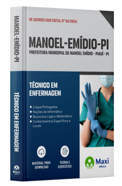 Apostila Prefeitura de Manoel Emídio - PI - 2024