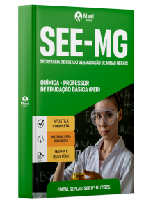 Apostila SEE-MG - Secretaria de Estado de Educação de Minas Gerais - 2025