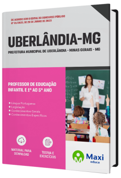 Apostila Prefeitura de Uberlândia - MG - 2023