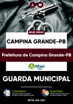 Apostila Digital em PDF da Prefeitura de Campina Grande-PB