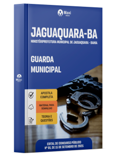 Apostila Prefeitura de Jaguaquara - BA - 2025