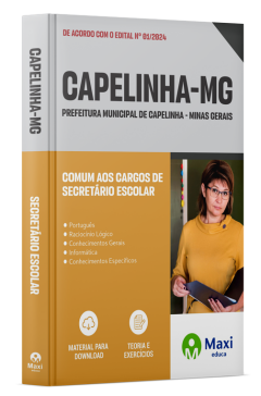 Apostila Prefeitura de Capelinha-MG 2024