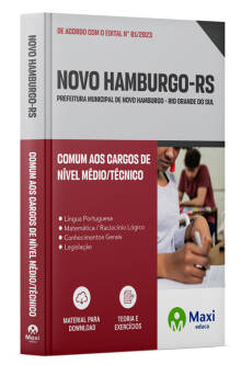 Apostila Prefeitura de Novo Hamburgo-RS 2023