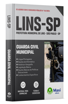 Apostila Prefeitura de Lins  - SP - 2024