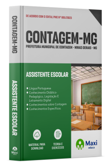 Apostila Prefeitura de Contagem - MG - 2024