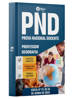 Apostila CNU Professores - Prova Nacional Docente (PND) - 2025