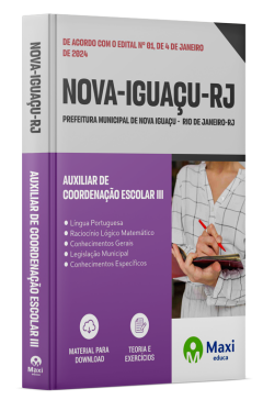 Apostila Prefeitura de Nova Iguaçu - RJ - 2024
