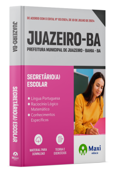 Apostila Prefeitura de Juazeiro-BA 2024