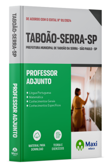 Apostila Prefeitura de Taboão da Serra - SP - 2024