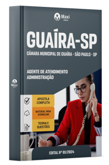 Apostila Câmara de Guaíra-SP 2024