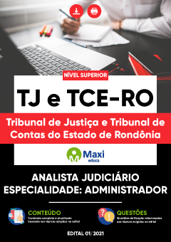 Apostila Tribunal de Justiça e Tribunal de Contas do Estado de Rondônia - TJ e TCE-RO