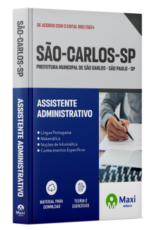 Apostila Prefeitura de São Carlos - SP - 2024