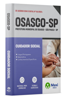 Apostila Prefeitura de Osasco - SP - 2024