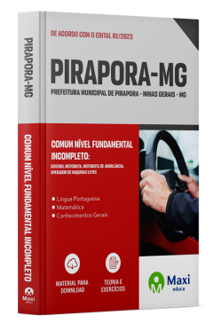 Apostila Prefeitura de Pirapora - MG - 2024
