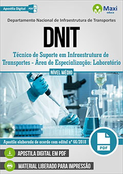 Técnico de Suporte em Infraestrutura de Transportes - Área de Especialização: Laboratório