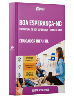 Apostila Prefeitura de Boa Esperança - MG - 2025