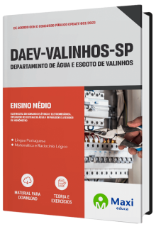 Apostila DAEV Valinhos - SP - 2023