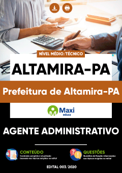 Apostila Prefeitura de Altamira-PA