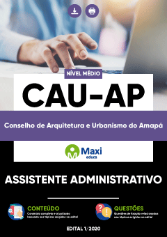 Apostila Conselho de Arquitetura e Urbanismo do Amapá - CAU-AP