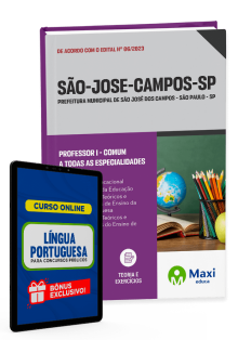 Apostila Prefeitura de São José dos Campos - SP - 2023