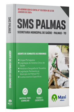 Apostila SMS Palmas - TO - 2024