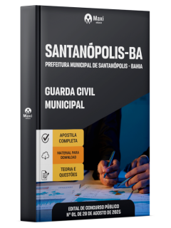 Apostila Prefeitura De Santanópolis - BA - 2025