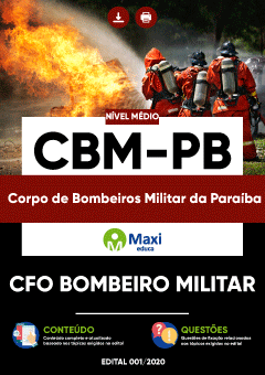 Apostila Digital em PDF do Corpo de Bombeiros Militar da Paraíba - CBM-PB