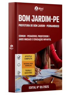 Apostila Prefeitura de Bom Jardim - PE - 2025