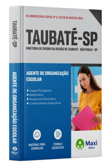 Apostila  Diretoria de Ensino da Região de Taubaté - SP - 2024