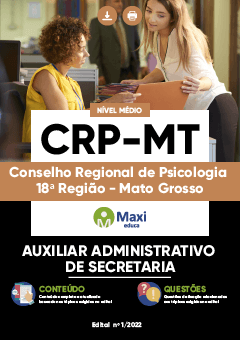 Apostila Conselho Regional de Psicologia 18ª Região - Mato Grosso - CRP-MT