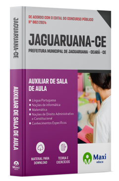 Apostila Prefeitura de Jaguaruana - CE - 2024
