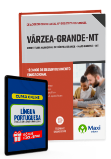 Apostila Prefeitura de Várzea Grande - MT - 2023
