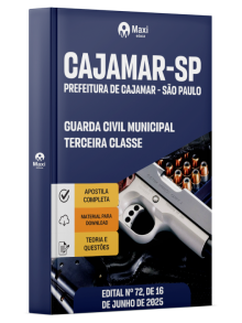 Apostila Prefeitura de Cajamar - SP - 2025