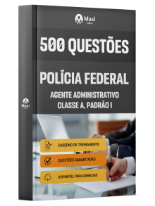 Caderno 500 questões gabaritadas -PF-2025