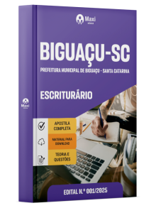 Apostila Prefeitura de Biguaçu - SC - 2025
