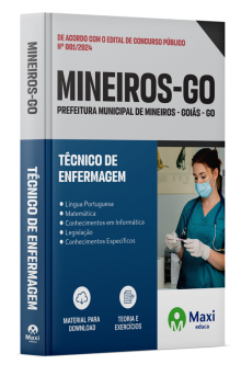 Apostila Prefeitura de Mineiros - GO - 2024