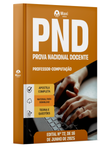 Apostila CNU Professores - Prova Nacional Docente (PND) - 2025