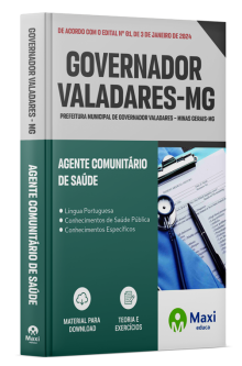 Apostila Prefeitura de Governador Valadares - MG - 2024