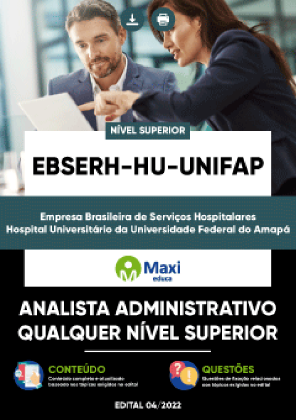 Concurso EBSERH HU UNIFAP - Hospital Universitário Federal do