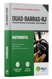 Apostila Prefeitura de Duas Barras-RJ 2024