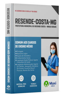 Apostila Prefeitura de Resende Costa - MG - 2024