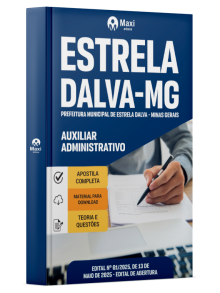Apostila Prefeitura de Estrela Dalva - MG -2025