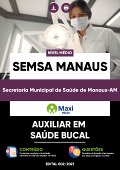 Apostila Secretaria Municipal de Saúde de Manaus-AM - SEMSA MANAUS