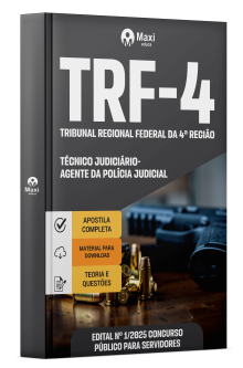 Apostila TRF- 4 -Tribunal Regional Federal da 4ª Região -2025