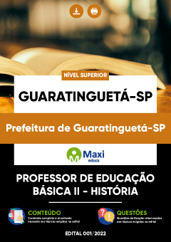 Apostila Prefeitura de Guaratinguetá-SP 2022